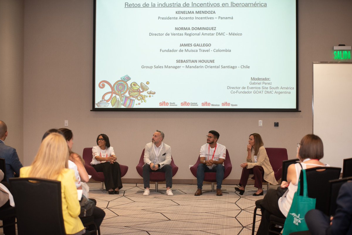 FIEXPOLATAM's tweet photo. Por segundo año consecutivo se llevó a cabo el SITE Iberoamerica Meet liderado por los capítulos de SITE South America, Central America, México y España, que reunió una vez más a todos los miembros hispanoparlantes. https://t.co/Ln4gZMv3Pl
