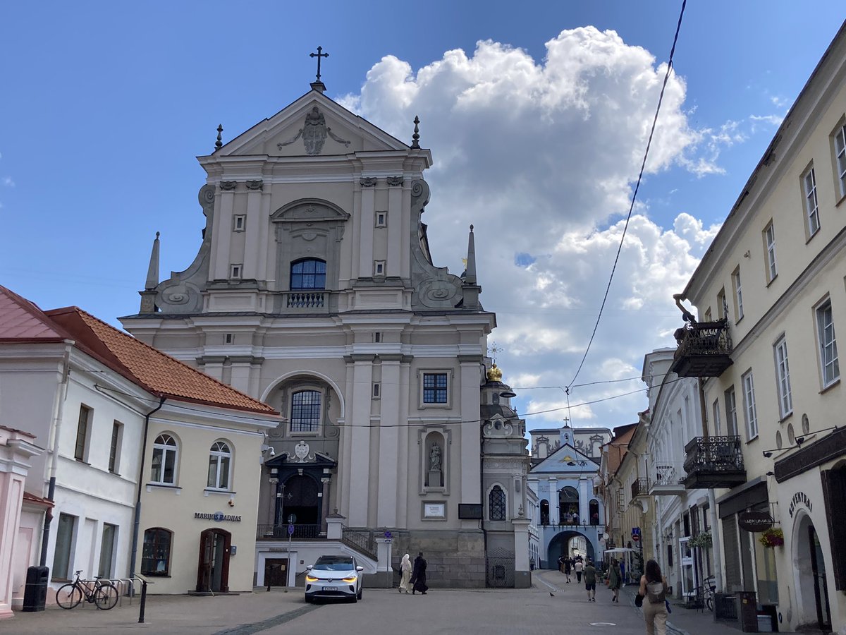euro_tour's tweet image. ビリニュス(🇱🇹リトアニア)。
本日の風景より。
⑤聖テレサ教会
カトリック教会。