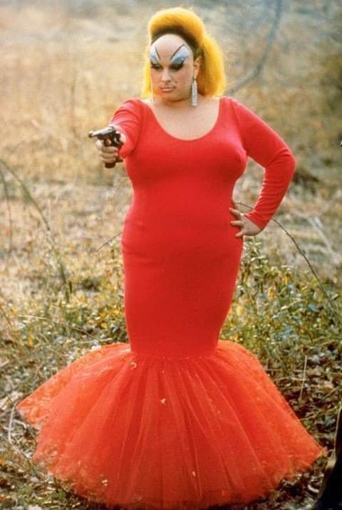 Tomorrow at 3:45 AM on TCM, Pink Flamingos, 1972, starring Divine.