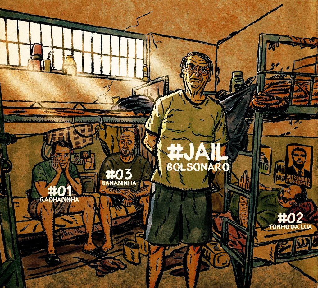 leandroassis73's tweet image. BOLSONARO INELEGÍVEL 
Eu acho é pouco.