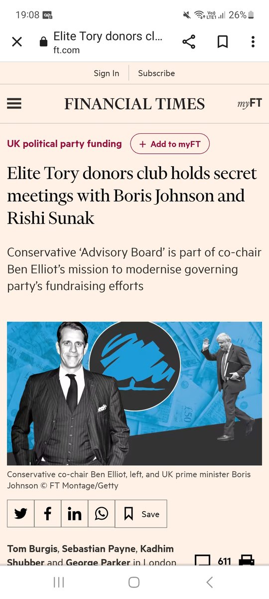 23Bojo34455's tweet photo. @RishiSunak was part of @BorisJohnson secret 250 club where donors paid £250,000 to get access to the PRIME MINISTER AND CHANCELLOR!

#corruption 
#GeneralElectionNow 
@Keir_Starmer 
@AngelaRayner 
@RachelReevesMP 
@labour 
@LibDems 
@LondonEconomic 
@ByDonkeys 
@PoliticsJOE_UK https://t.co/yygAFBLBVU