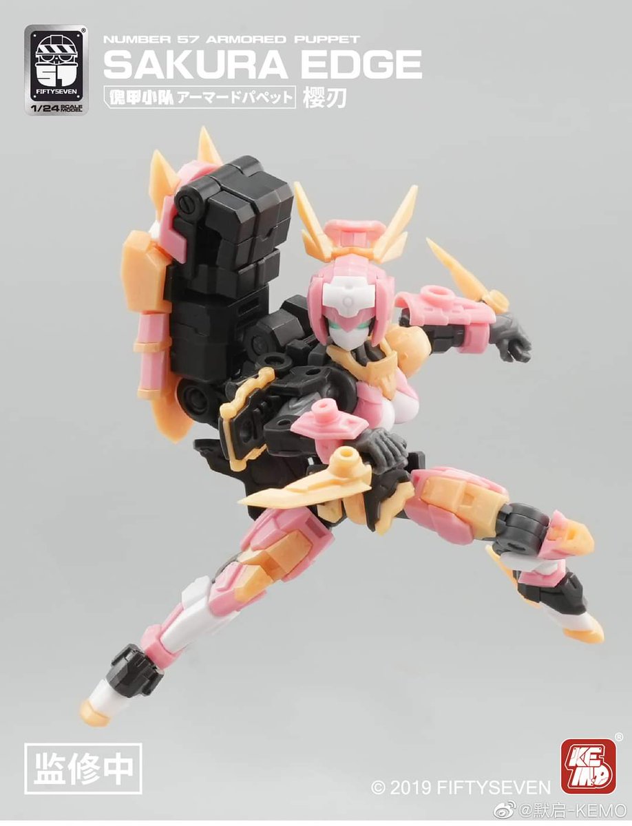 JosephH32149678's tweet photo. #armoredpuppet
#hobby #hobbykit #plamo #Number57 #Harowers
Moqi-kemo(number57) Sakura Edge  additional pics including extras and new Clear Armor https://t.co/ddMJ2rNbnv