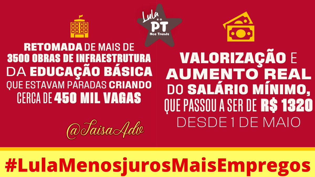 Lula PT nos Trends tweet media