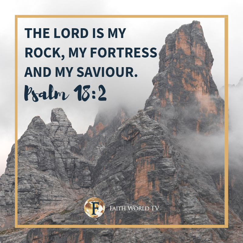 Faithworldtv's tweet photo. The Lord is my rock, my fortress and my saviour - Psalm 18:2 🙏

#christian #Bible #faithworldtv https://t.co/IvRD8JCjyX