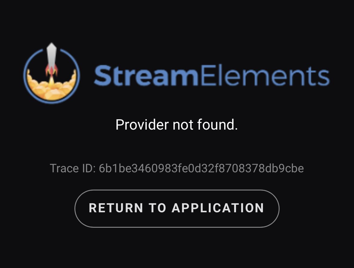 Anyone know why @StreamElements won’t connect to @Twitter and/or how to fix it?