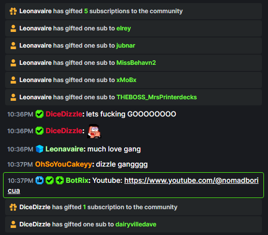 boricuaplays's tweet photo. Yoo thanks to Leonavaire and @DizzleDice for the love last nigh, ya'll are fucking awesome. 1st 5 gifted on the channel. LFG!!! #KickStreamer #KickStreaming https://t.co/PBJHoQ9OsH