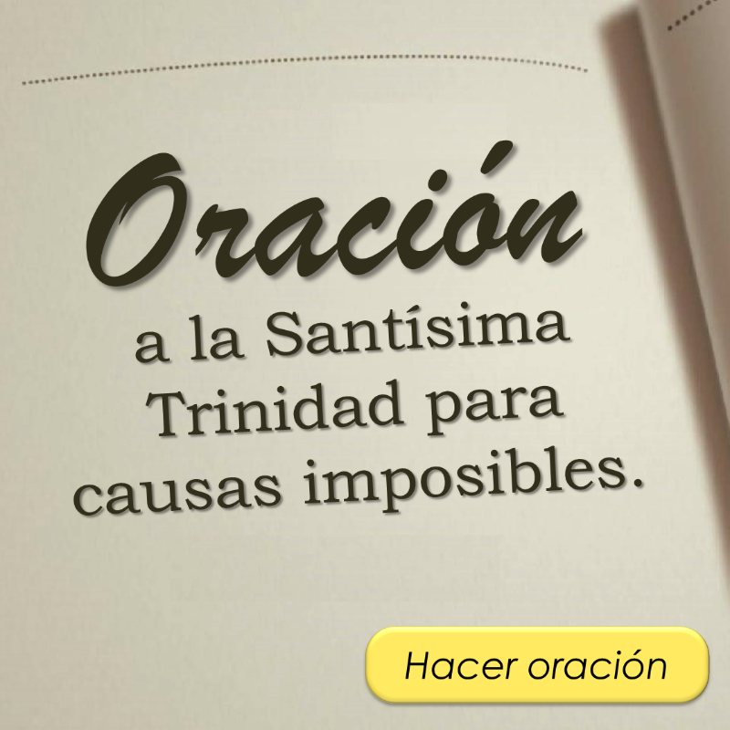 oracion_milagro's tweet photo. Santísima Trinidad, Dios Padre, Dios hijo y Dios Espíritu Santo: hoy vengo ante Ti con un corazón humilde y lleno de fe, porque confío en tu generosidad y sé que para Ti nada es imposible.

Continúa esta oración en: https://t.co/otKYeaZWYr