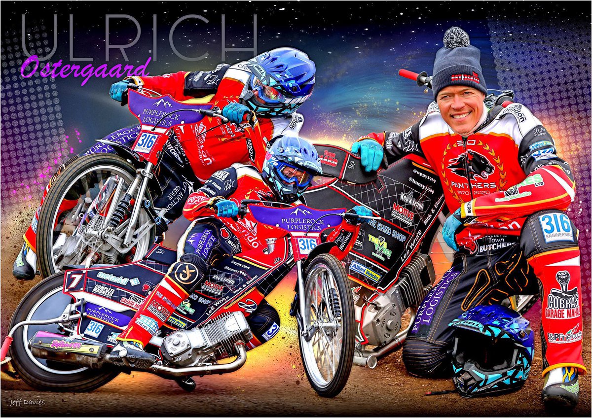 PboroPanthers's tweet image. 𝗨𝗟𝗥𝗜𝗖𝗛’𝗦 𝗕𝗜𝗚 𝗗𝗔𝗬! ❤️

Club legend Ulrich Ostergaard is making final preparations for his Farewell Meeting at the East of England Arena this Sunday (July 2, 4pm).

Full line-up details 👉 peterborough-speedway.com/_mobile/news.p…

🟣 #britishspeedway #PanthersPride