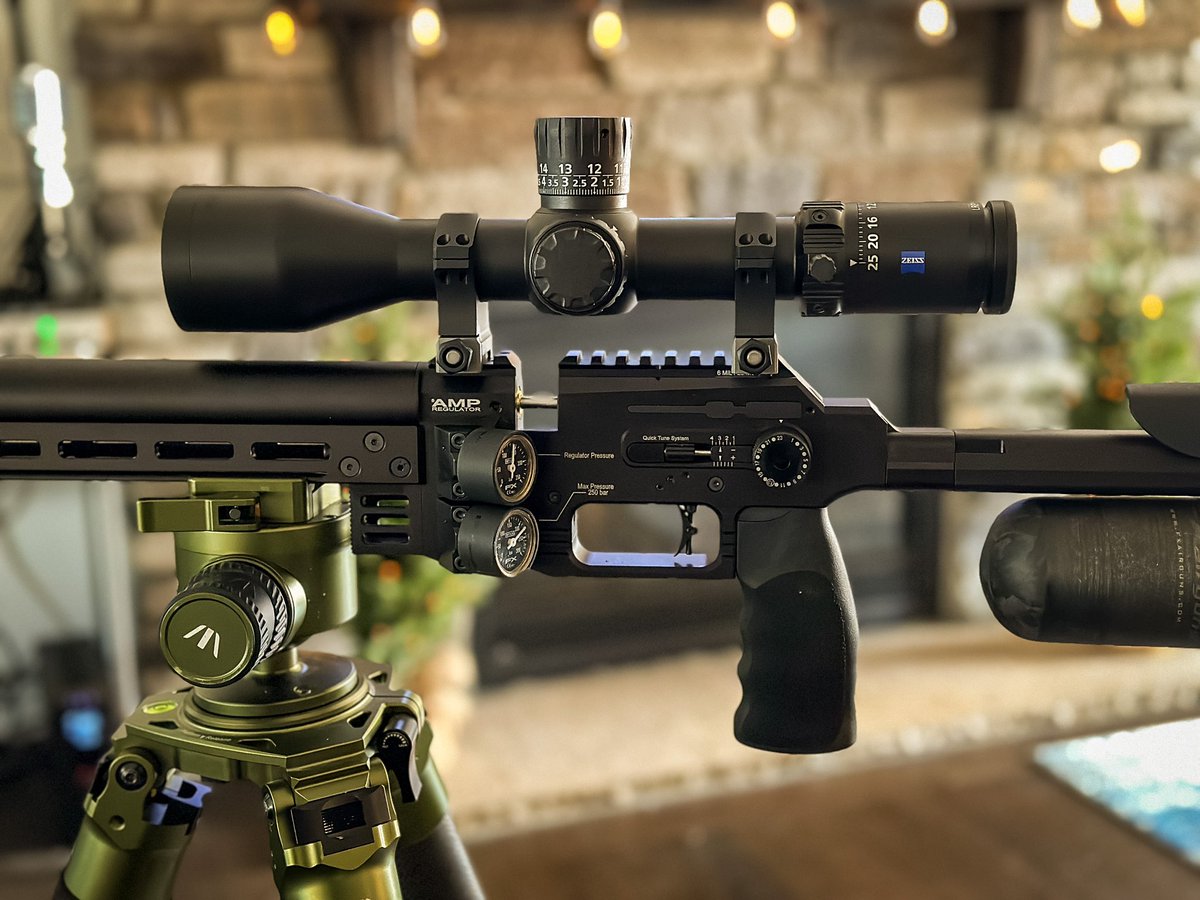 SH_Lowlight's tweet photo. Scope is mounted, Panthera is getting ready to hit the range #FXPanthera #snipershide https://t.co/O0Re0bcvSJ