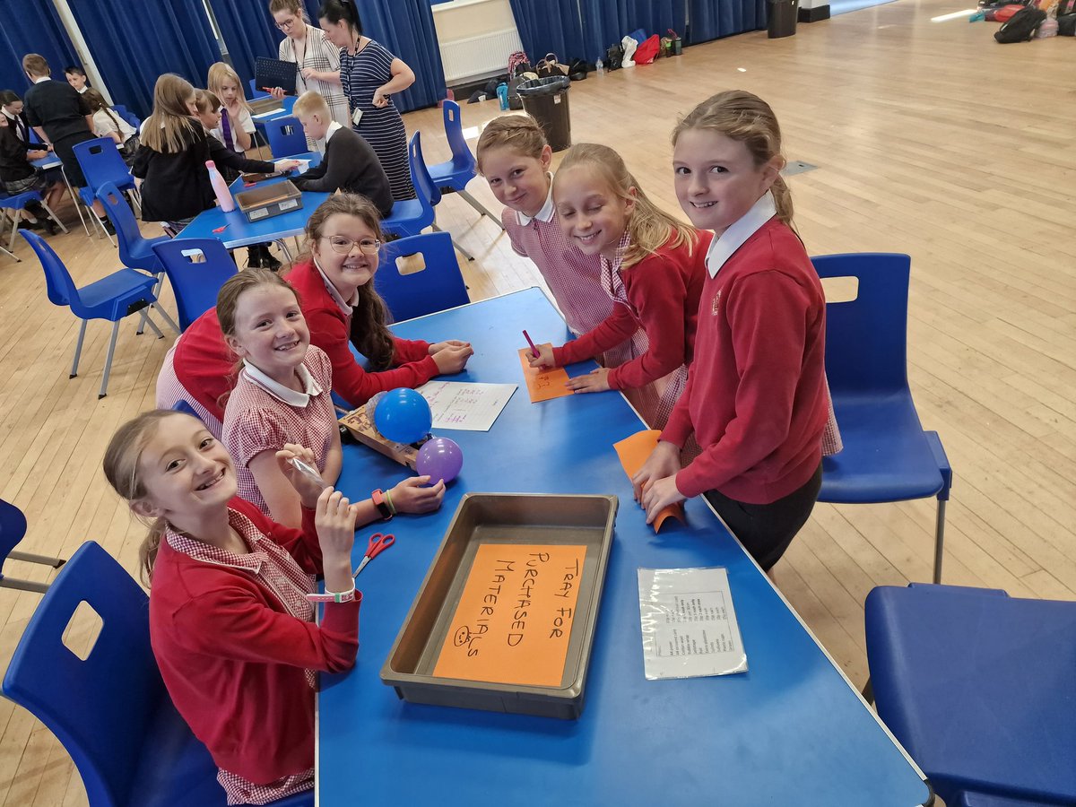EatonPrimary's tweet photo. Year 5 had a fantastic time @TarporleyHigh taking part in the STEM challenge day. They behaved exemplary and worked so hard all day. https://t.co/uyiUZtW0yX