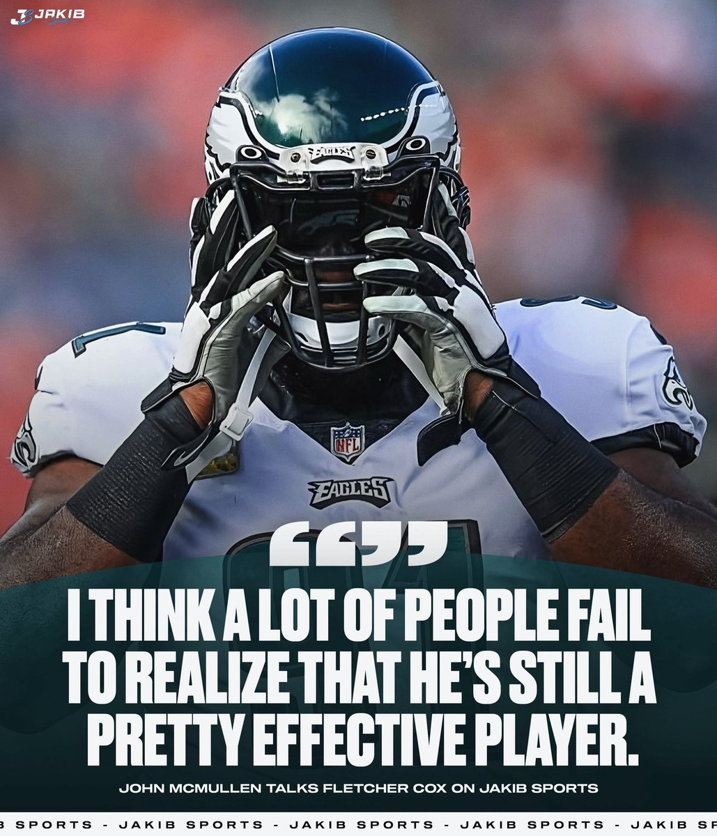 Does Fletcher Cox still have some gas left in the tank? 👀

#FlyEaglesFly