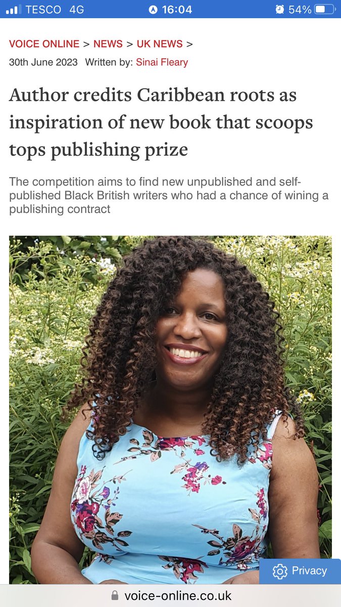 Well done to my fellow SCBWI member. Winner of the Jericho Prize 2023. @JerichoPrize @SCBWI_BI @TheVoiceNews