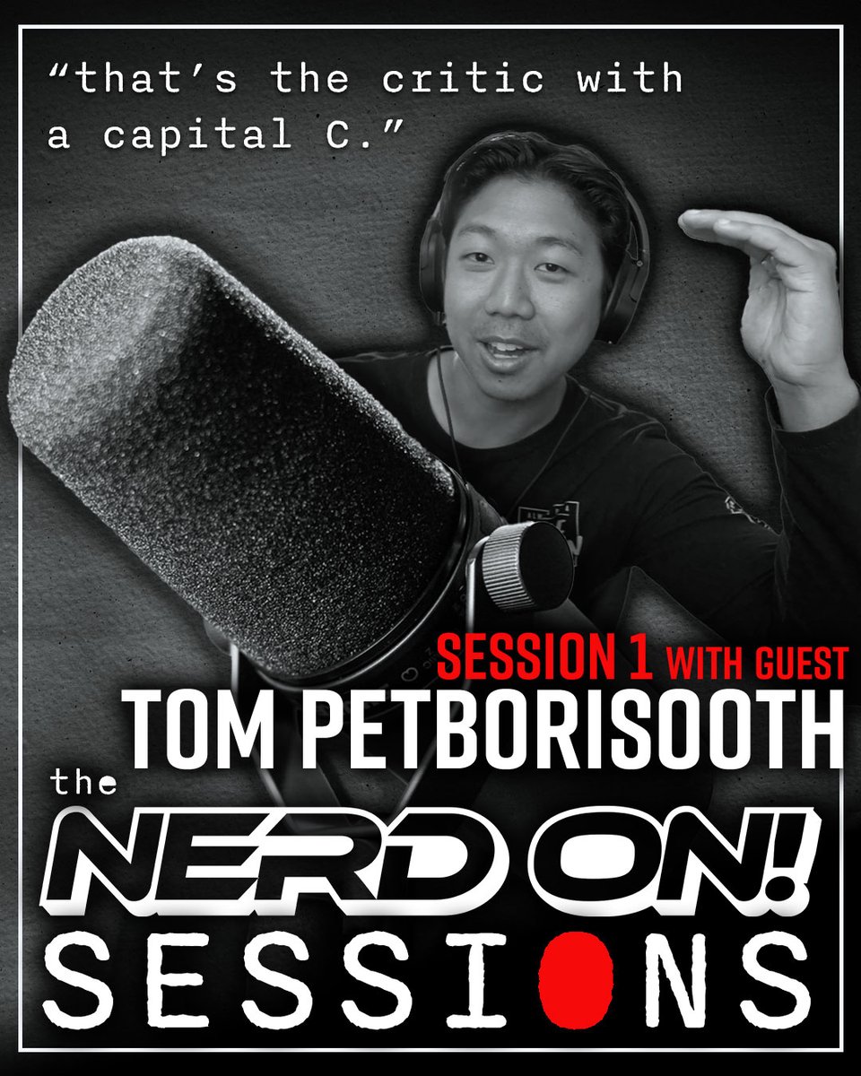It's here! The first episode of our new show, The Nerd On! Sessions. <a href="/JusJoshinYa/">Josh Sterling • Voice Actor</a> interviews <a href="/TallDarkNotUgly/">Thomas Petborisooth 🍥</a> about the inner critic, rejection, and how he has learned to work with them as a writer/director

Now on #YouTube and your favorite #podcast app!

youtu.be/iVdwEGEaqNM