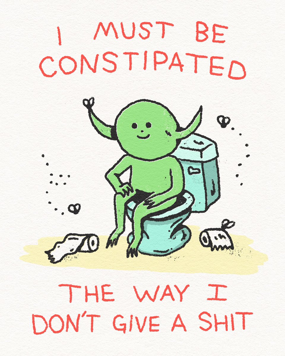 I don’t even have a toilet in my house