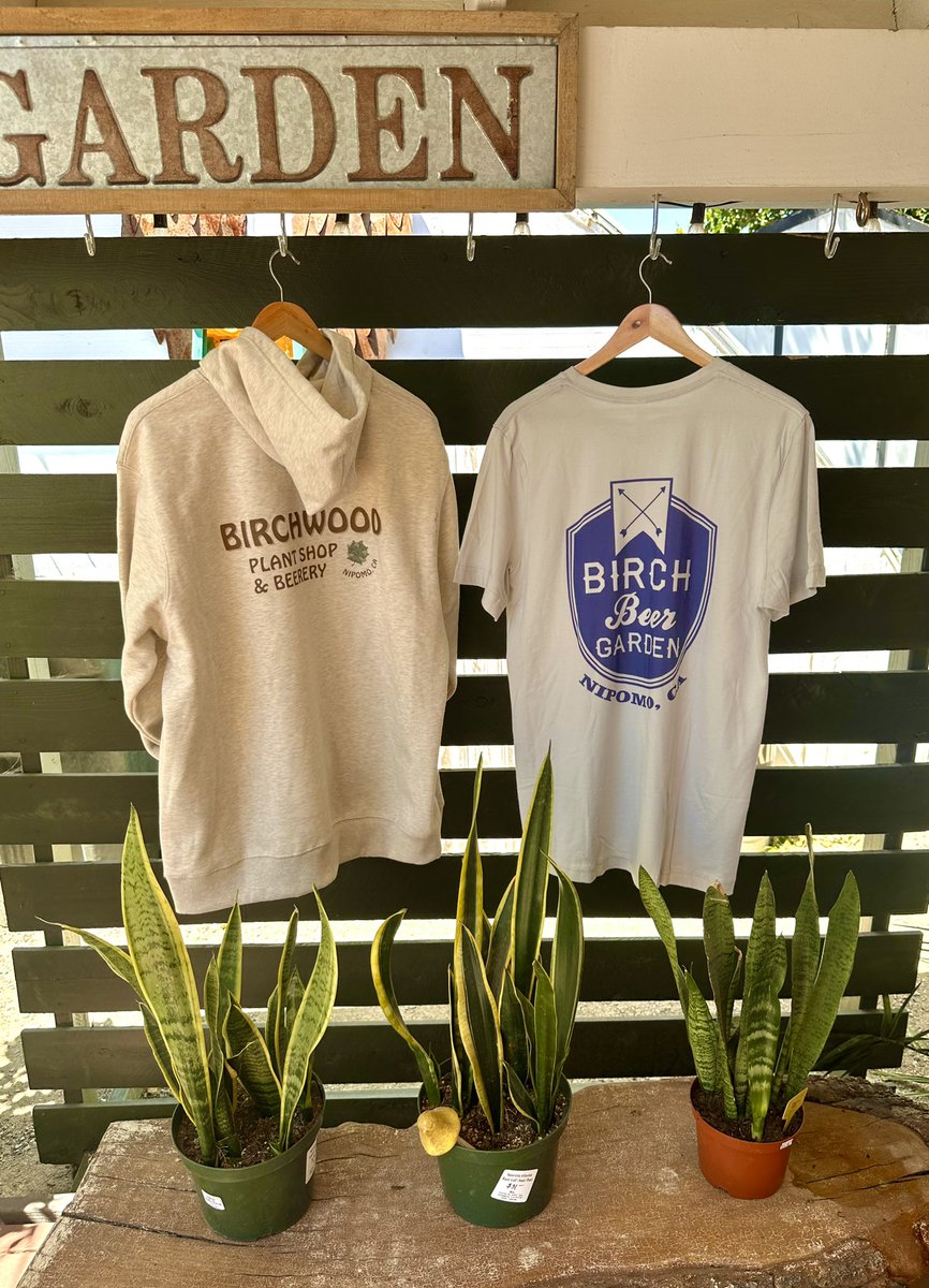 New Birch Merch is finally hitting the shelves!🔥 Stop by for a beer and to check out the rest🍻

#birchwoodnipomo #nipomo #nipomoca #arroyogrande #santamaria #orcutt #pismobeach #sanluisobispo #familyfriendly #dogfriendly  #centralcoastcalifornia #plantshop #beergarden