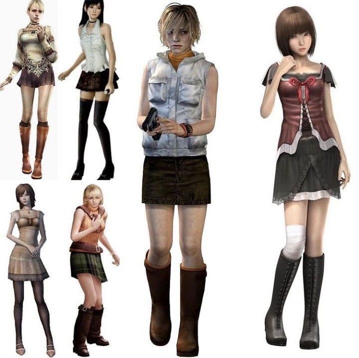 All girls wanna do is dress up like the horror protagonists in these iconic games