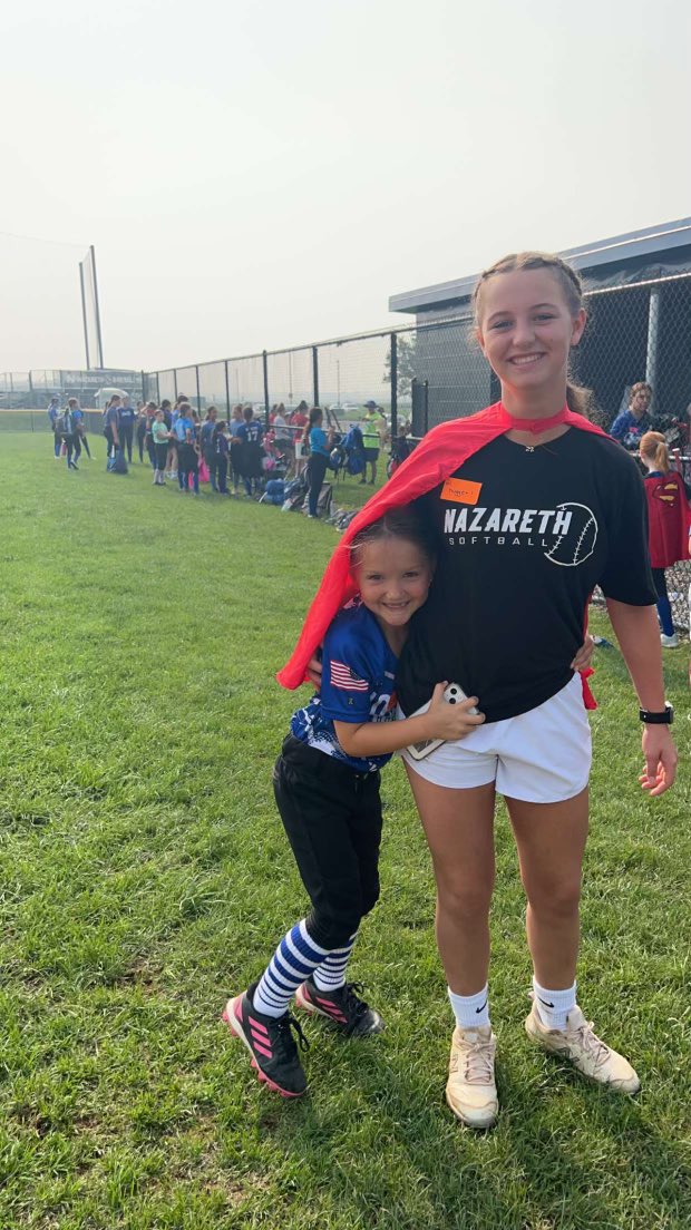 This past week I had the opportunity to volunteer my time at my highschool summer softball camp. Sharing my love for softball with the littles was so rewarding. Thank you <a href="/coachgenzale/">Coach Genzale</a> <a href="/NazSball/">Blue Eagle Softball</a> for having me!