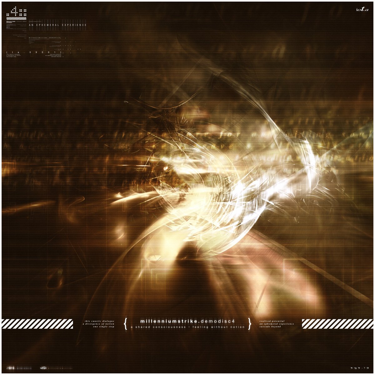 surprise!! i made a hands up(?) track with <a href="/thedogbup/">bup</a> <a href="/hyperrealmirage/">paul</a> &amp; dwineth that's out on DEMO DISC 4 by <a href="/MilleniumStrike/">MILLENNIUM STRIKE</a> ! link in repliessss

very proud to be able to work alongside these talented ppl! this shouldn't be the last you hear from us either 👀