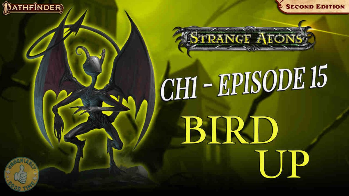 There’s a lot more to the asylum ghouls than shambling undead- they’re an organized gang! Will the heroes fight them or try and make friends to get through?

See the (potential) gang war in #Pathfinder2e tomorrow at 3 PM Eastern!