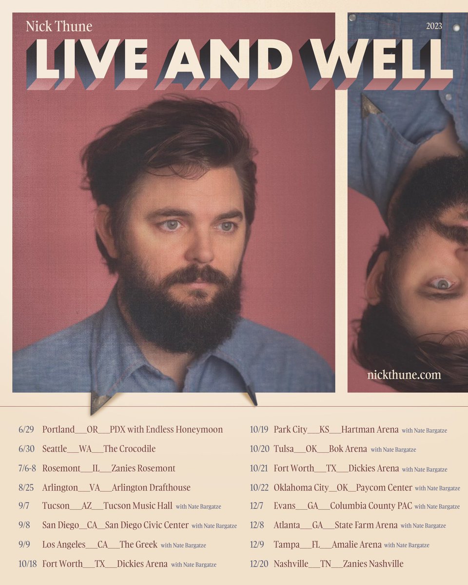 Nickthune.com for tickets