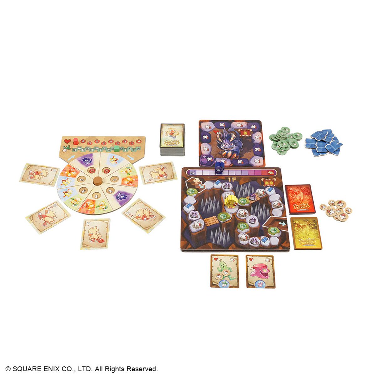 Chocobo_EN's tweet photo. A co-op 1-4 player board game based on the Chocobo Dungeon games is coming out in March 2024! Gonna cost $50 USD.

https://t.co/Wa12YcfVIk https://t.co/Pi6oDh0nLX