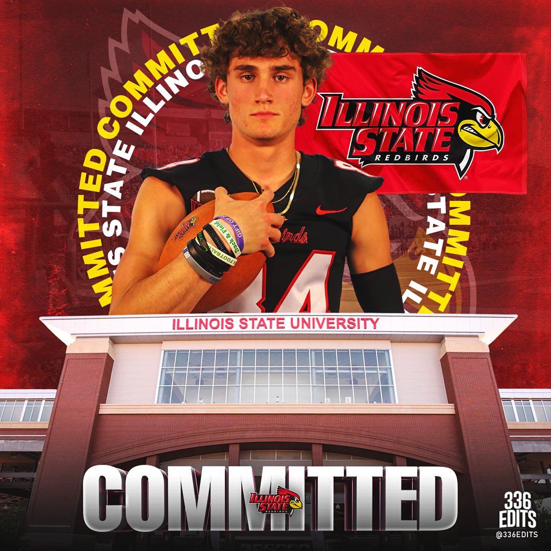 100% COMMITTED‼️
<a href="/RedbirdFB/">Illinois State Football</a> <a href="/CoachSamOjuri22/">Coach_Ojuri</a> <a href="/Coach_Spack/">Brock Spack</a> <a href="/CoachTurnerISU/">Mickey Turner</a> @york_dukes <a href="/EDGYTIM/">Timothy “EDGYTIM” OHalloran</a> <a href="/PrepRedzoneIL/">Prep Redzone Illinois</a> <a href="/CoachBigPete/">Peter "Coach Big Pete" Leinweber</a> <a href="/ThrowItDeep/">Throw It Deep</a> <a href="/DeepDishFB/">DEEP DISH FOOTBALL</a> <a href="/JordanWesty1/">Jordan Westerkamp</a> <a href="/KofiHughes/">Kofi Hughes</a>