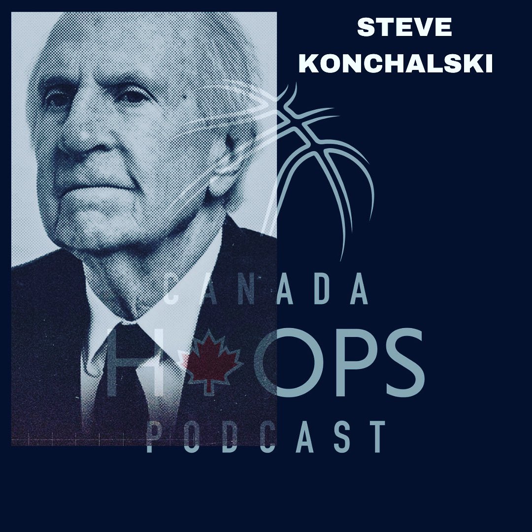 Ep 50 of @CanadaHoopsPod has the icon Coach Steve Konchalski 🇨🇦🏀 @stfxcoachk pulling up! It was a pleasure to have Coach “K” join us to share his basketball story . Download us now wherever you get your podcasts. Much love to Steve Konchalski for sitting down with us! 🇨🇦🏀