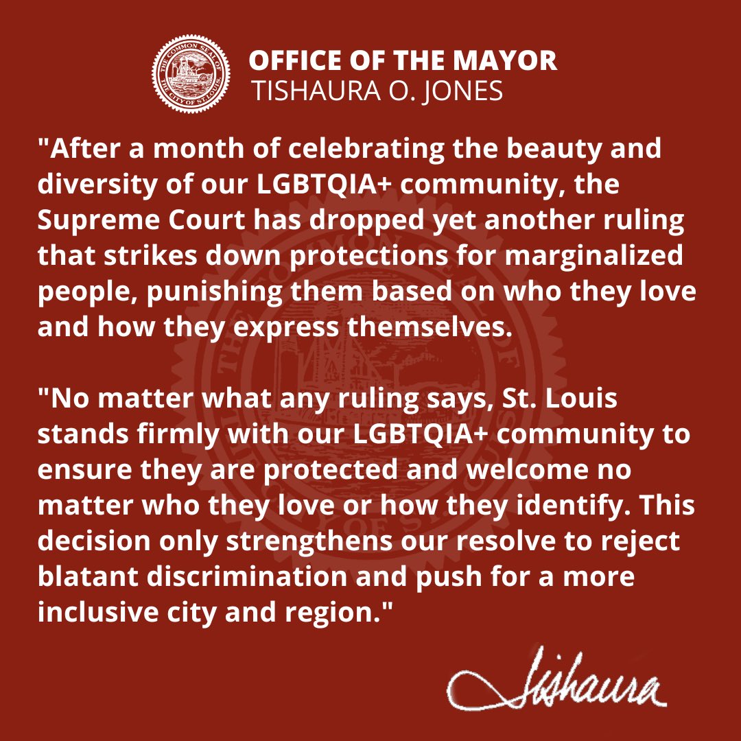 Mayor Tishaura O. Jones Archived (@stlmayor47) on Twitter photo 