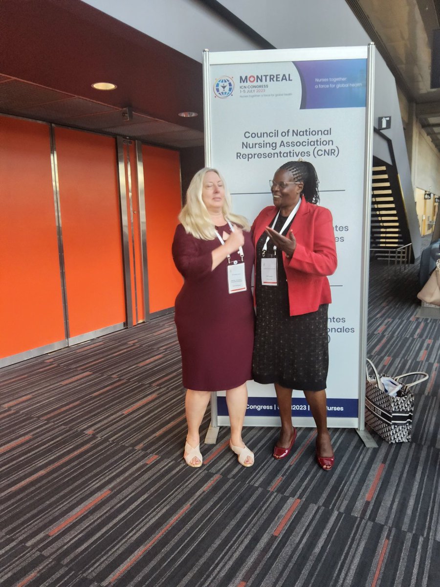 In the process of ensuring that the Global Strategy Director for Nurses and Midwives is achieved, the Chief Nursing Officer of ICN, Dr.  Michelle Acorn and I had a fruitful discussion on the same