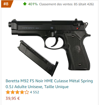devostitu's tweet photo. Les ventes de couteaux, bates de baseball, et réplique d'armes sont en explosion sur amazon
C'est fou comment un site comme amazon peut nous montrer ce qu'il se passe actuellement
https://t.co/IyATEXSOfc
#MyleneFarmer #lidl #GuerreCivile #etatdurgence #CRETEILSOLEIL #police https://t.co/gbycchlaik