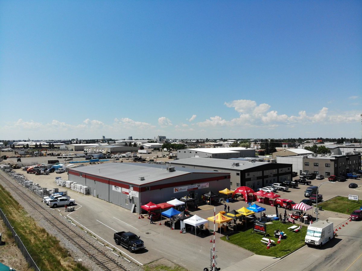 A beautiful day in Lethbridge for our Canada Day event!  Join us today  at NCA Lethbridge for product demos, great deals, BBQ and giveaways. #canadaday