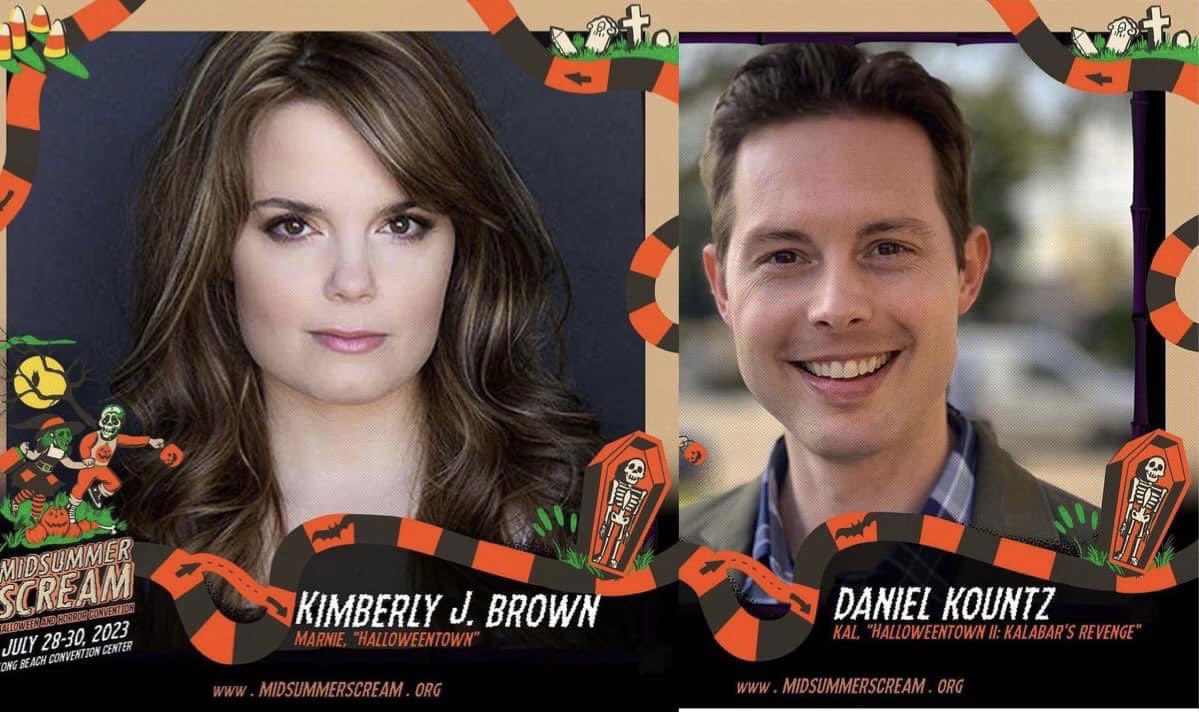 We are officially ONE MONTH away from @MidsummerScream in Long Beach, CA! @DanielKountz and I will be appearing all three days (July 28-30th) signing autographs, taking pics w/ fans, and doing a panel! For more info, go to midsummerscream.org 🎃