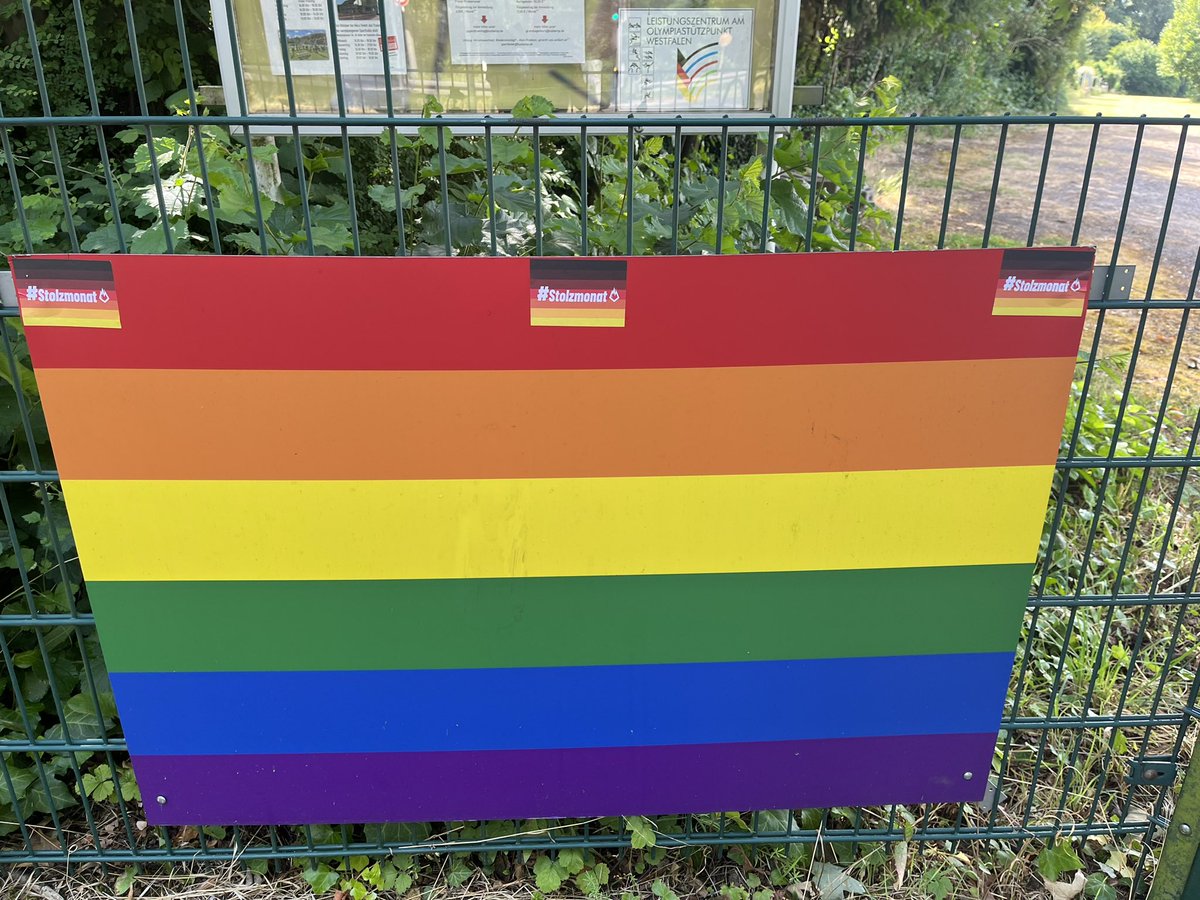 Unser Verein lässt sich davon bestimmt nicht unterkriegen! Jetzt erst recht! 🏳️‍🌈#fckafd