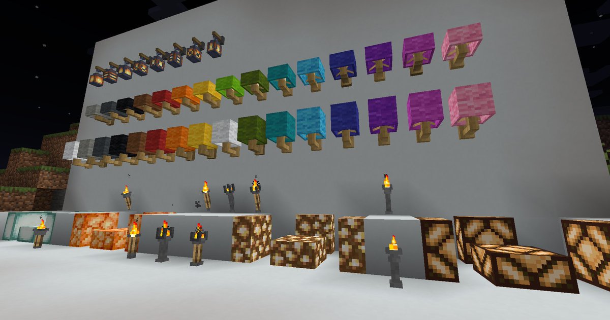 So, yeah we decided to add some stuff for the new Macaw's Lights & Lamps 1.0.6 update.
Also the 1.20+ ports are out too :)

#minecraft #Minecraftbuilds #minecraftmodded