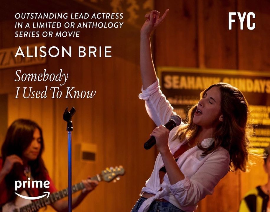 Somebody I Used To Know is being considered for a few awards. Add to the list: Best Cover Song / Best Karaoke Singer for Alison Brie. – Phillip Ray Guevara #somebodyiusedtoknow