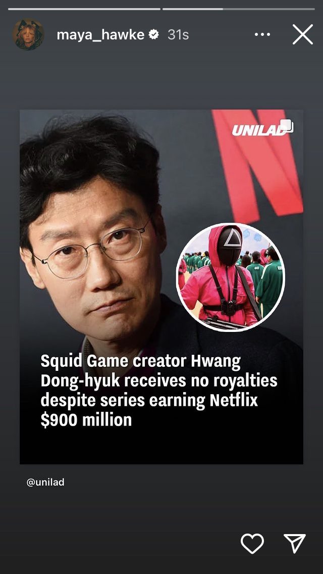 Squid Game creator Hwang Dong-hyuk receives no royalties despite series  earning Netflix $900 million