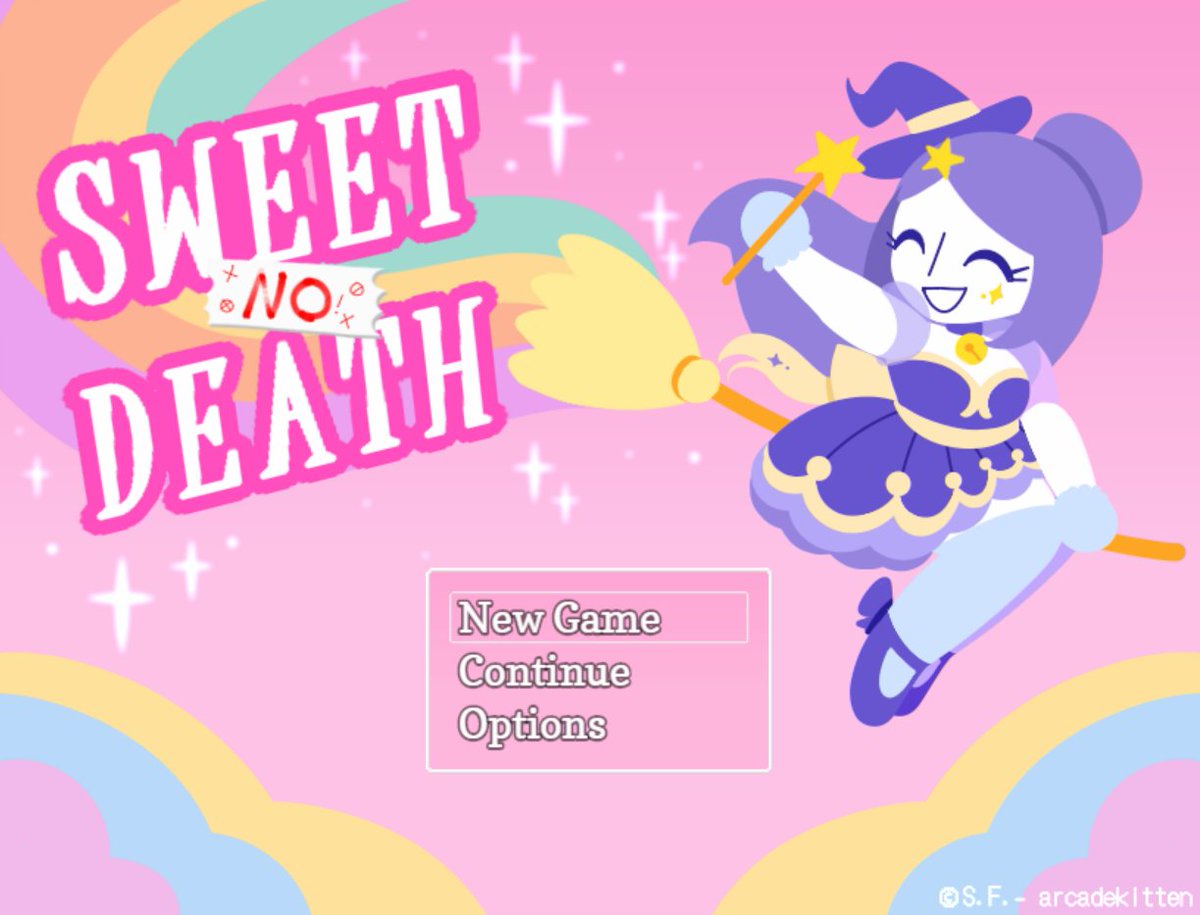 arcadekitt3n's tweet image. #SweetNoDeath is available now! Your classic pink &amp;amp; cutesy game that suddenly turns dark...or...wait, is it? It's about 30 minutes long and free to play! Check it out through the link in the replies! I hope you like it!💖 #horrorrpg #horrorgame #indiedev #rpgmaker #rpggame