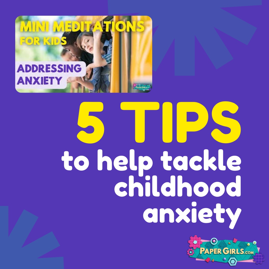 PaperGirlsTV's tweet photo. Empowering young minds: 5 tips to conquer anxiety and embrace inner strength! 💪 (PT.1)
✨Find all of our #MiniMeditations & tips here:
https://t.co/s8k1uVumqW
#papergirls #papergirlstv #papergirlsshow #thepapergirls #PGTV #meditations #minimeditationsforkids #ResilientKids https://t.co/jTuiqpqt9S