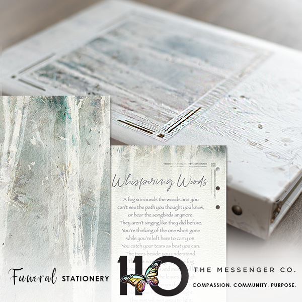 Featured Product: Whispering Woods Oversized Register Book
See it on our website: 

messengerstationery.com/product/whispe…