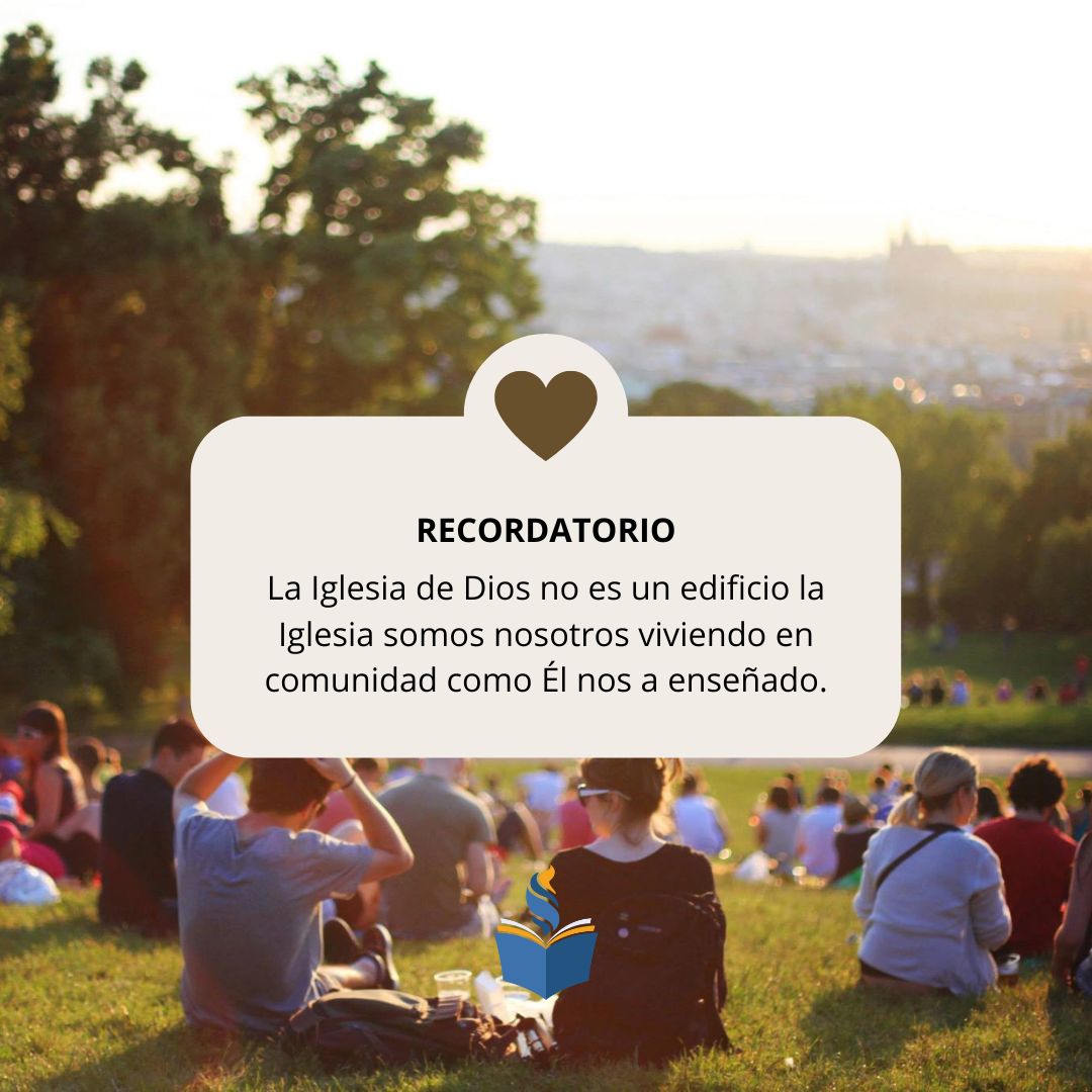 ✝ Recordemos siempre que el cuerpo de la iglesia somos nosotros, vivamos en armonía, cuidemos a nuestra comunidad.

Bendiciones, hermanos. 😊

#Dios #comunidad #reflexión #EFC #iglesia