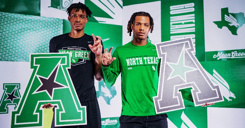 MeanGreenSports's tweet photo. Our student-athletes are @American_Conf ready!

🔗 https://t.co/qrSJU5G6Nu

#GMG x #TakeFlightUNT x #AmericanPower
