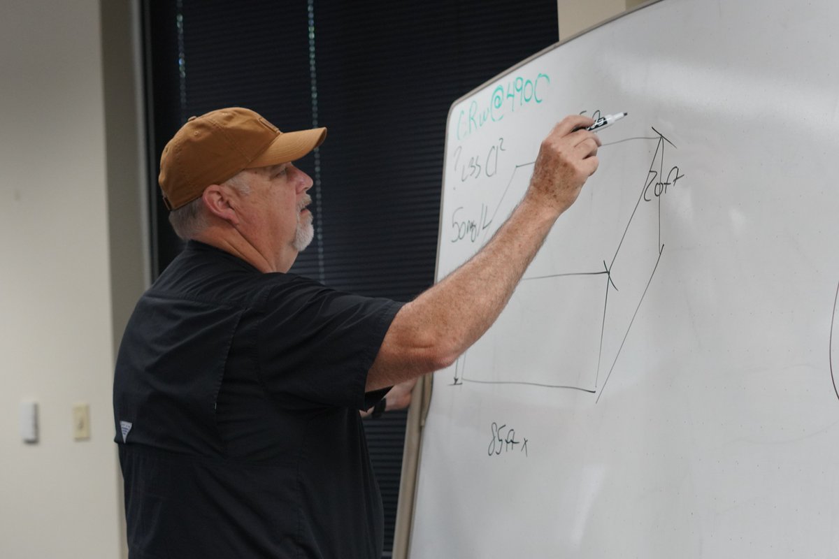 CalRural's tweet image. Darin is wrapping up this week&apos;s AWE Water Treatment class here at @CalRural. Thank you to our attendees for choosing us as your training provider. For a list of upcoming training visit calruralwater.org/in-person-clas… #ruralwater #watertreatment #WaterOperatorTraining #AWETraining