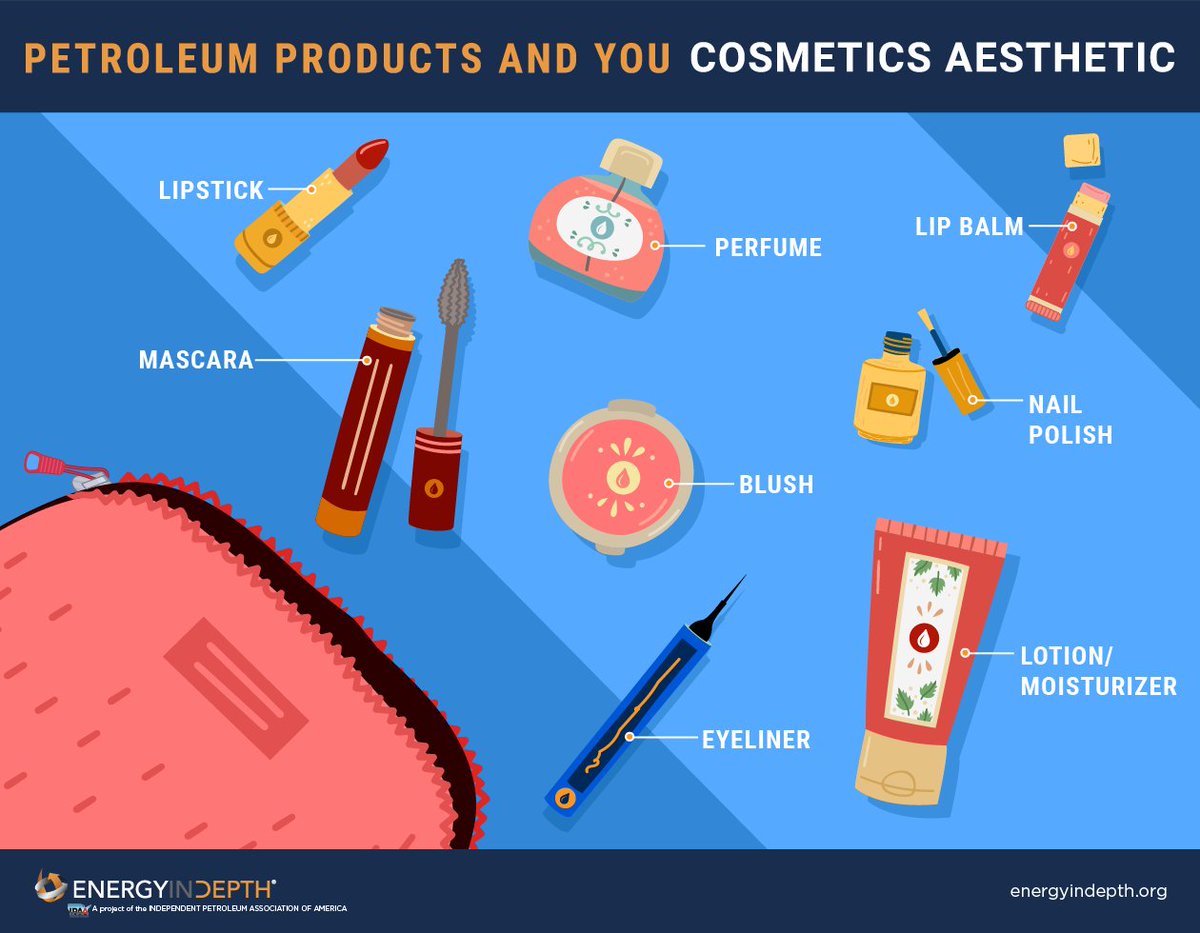 #Oilandgas products are used across a variety of industries, including in cosmetics!

Learn more about how the industry produces your favorite products💄
