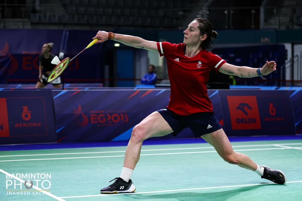KirstyGilmourr's tweet photo. ✨️EUROPEAN GAMES QUARTERFINALS✨️
Big day at the office. Medal secured but what colour?
Just been keeping my head down and focused. Sorry for the lack of updates 🙏🏼
Thanks for all the support so far 🥰
All in tomorrow.
@TeamGB
📷 @JnaneshSalian
@badmintonphoto https://t.co/SrBkGk0pD4