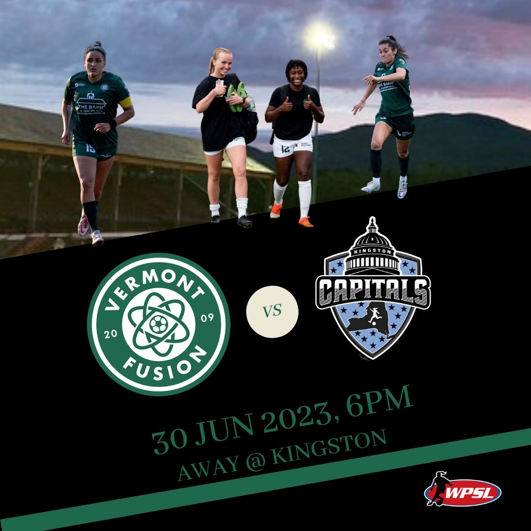 This evening we charge! <a href="/wpsl/">Women’s Premier Soccer League</a> | <a href="/WPSLEast/">WPSL East Region</a> ⚽️ #hergame