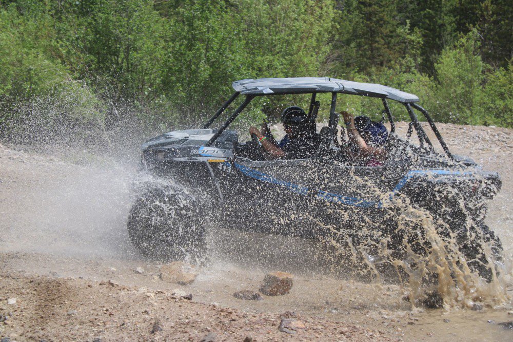 LawsonAdventure's tweet photo. We had fun running a 1-Seater ATV and 4-Seater RZR tour yesterday! Love when guests get to take in the views and splash through the mud. 😎🏎
#ATV #RZR #PolarisRZR #LawsonAdventurePark #Colorado #mountains #adventure #clearcreek #neardenver 
#GetOutGetDirty #YouBelongOutHere https://t.co/L5fzmbn0Uq