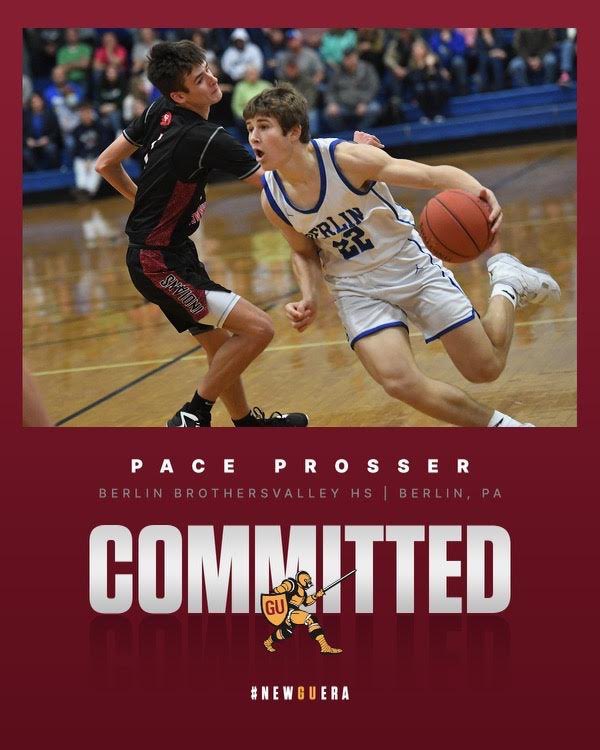 Pace Prosser (@22pace_prosser) on Twitter photo I am extremely excited and blessed to announce my commitment to <a href="/GANNON_MBB/">Gannon Men’s Basketball</a>! Thank you to <a href="/CoachJordanFee/">Coach Fee</a>, <a href="/EastonBazzoli/">Easton Bazzoli</a> and <a href="/MyoBaxter/">Myo Baxter-Bell</a> for giving me the opportunity! I am extremely excited and blessed to announce my commitment to <a href="/GANNON_MBB/">Gannon Men’s Basketball</a>! Thank you to <a href="/CoachJordanFee/">Coach Fee</a>, <a href="/EastonBazzoli/">Easton Bazzoli</a> and <a href="/MyoBaxter/">Myo Baxter-Bell</a> for giving me the opportunity!