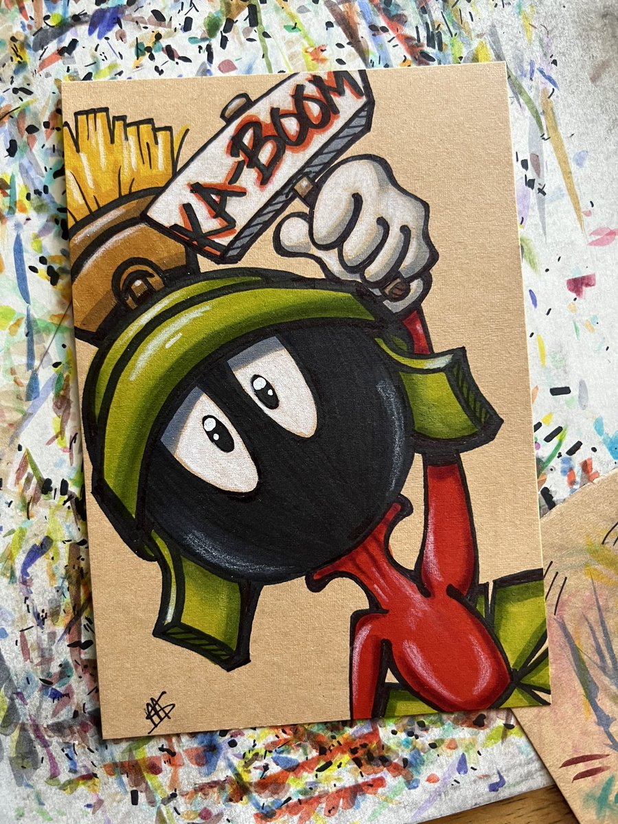 JadedCup's tweet photo. Looking to start the holiday weekend with a BANG?!? π§¨π§¨π§¨
Come out to the FREE the Red, White & You @magichappensmarket at the Irwindale Park Plaza July 1st 4-8pm
#artistatwork
#Marvinthemartian #looneytoons #4thfun https://t.co/3CtAzTq4WT