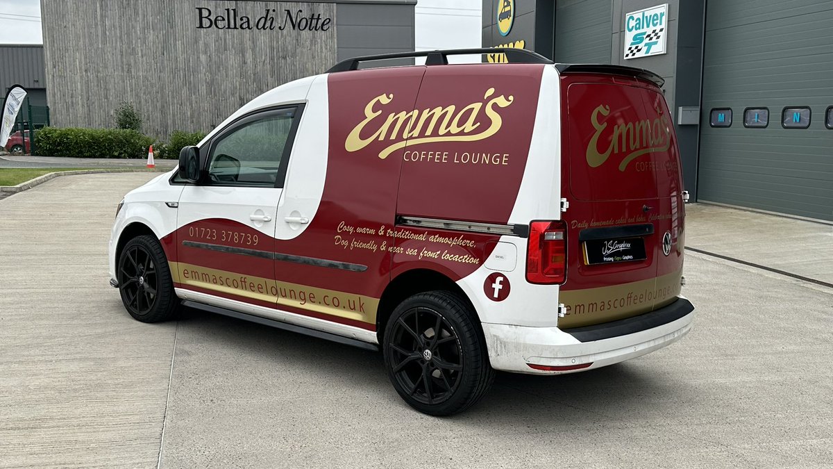 Very proud of this one 👌 After a recommendation from a great client 😉 We where contacted by Bethany to come up with something special &amp; eye catching for her #business Emma's - Scarborough &amp; I hope we have created that 🤞 Using #averydennison &amp; #metamark ✅🇬🇧👌