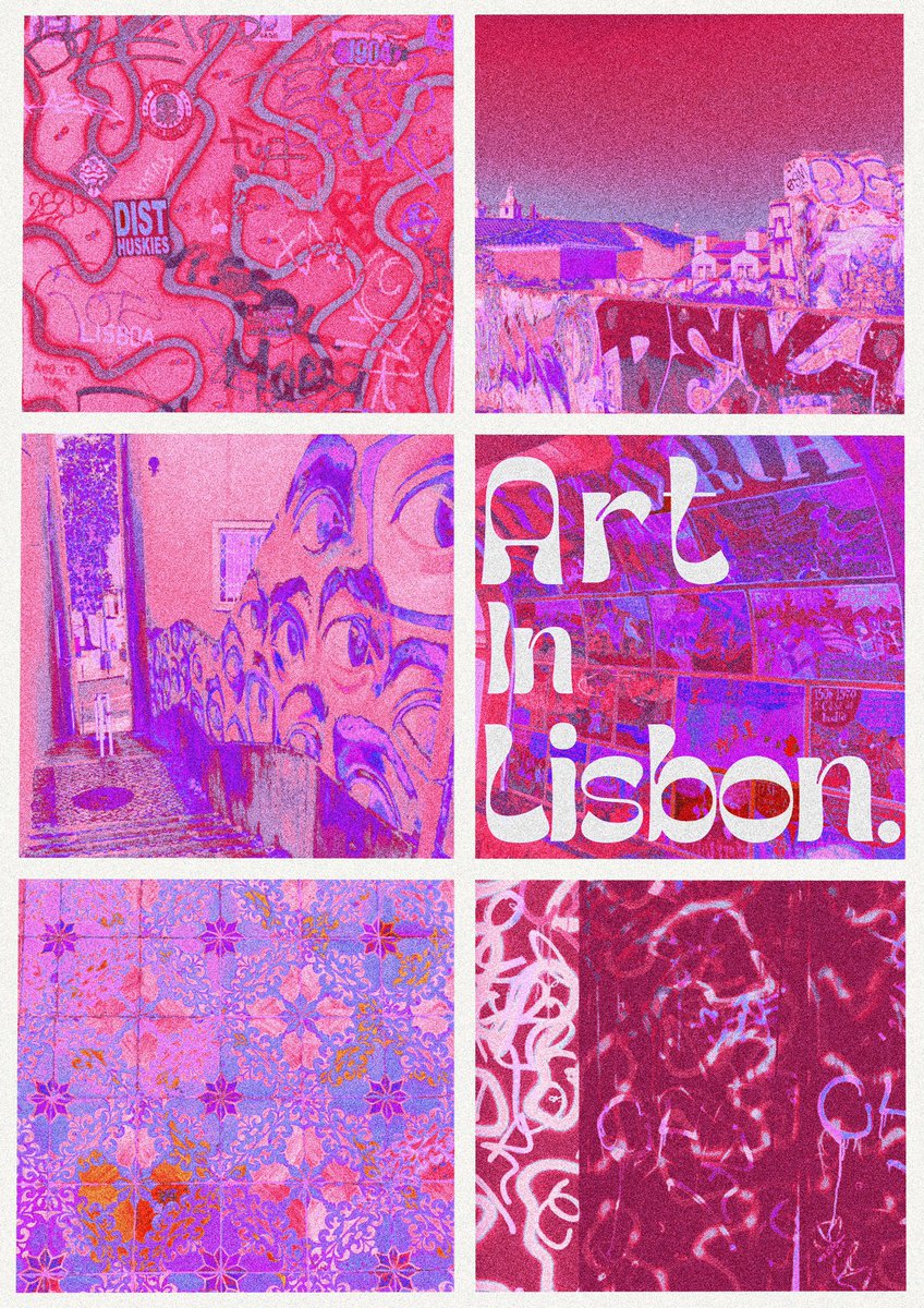 Clarartsss's tweet photo. Lisbon 🦎#Lisbon #graphism https://t.co/NpQiApVOZj